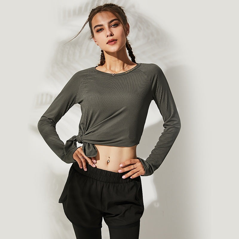 Threaded Yoga Long Shirt