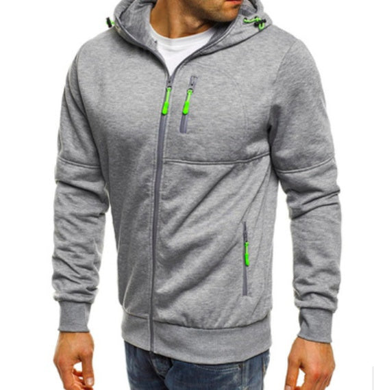 Men Zipper Hoodie