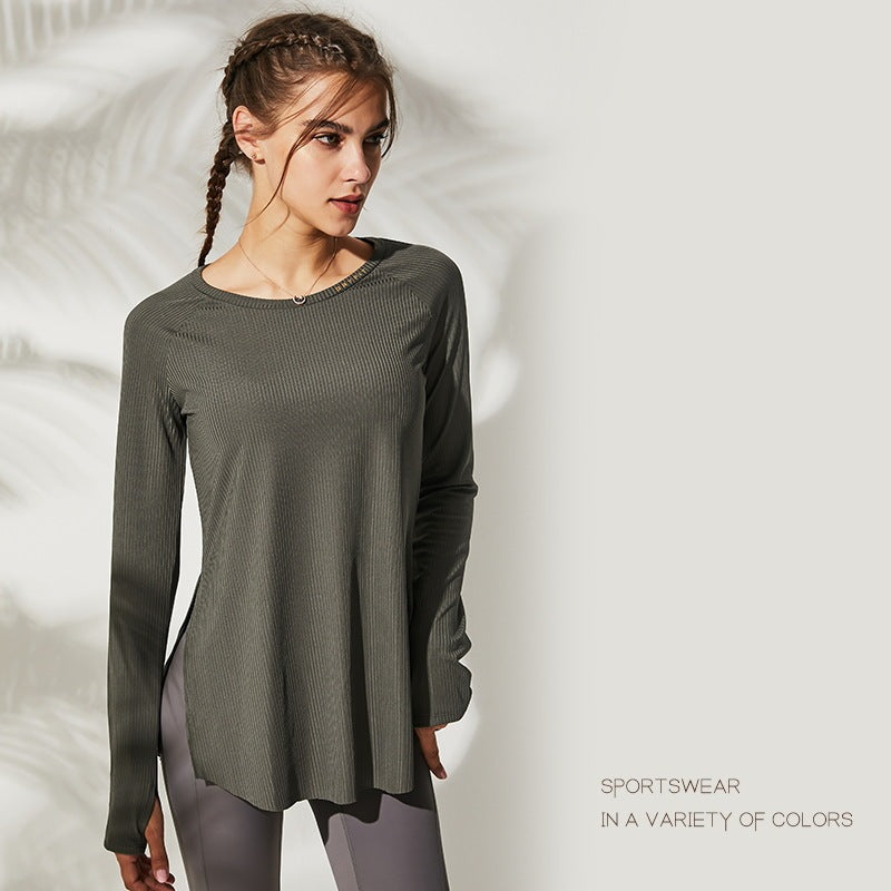 Threaded Yoga Long Shirt