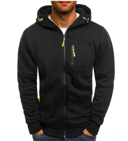 Men Zipper Hoodie