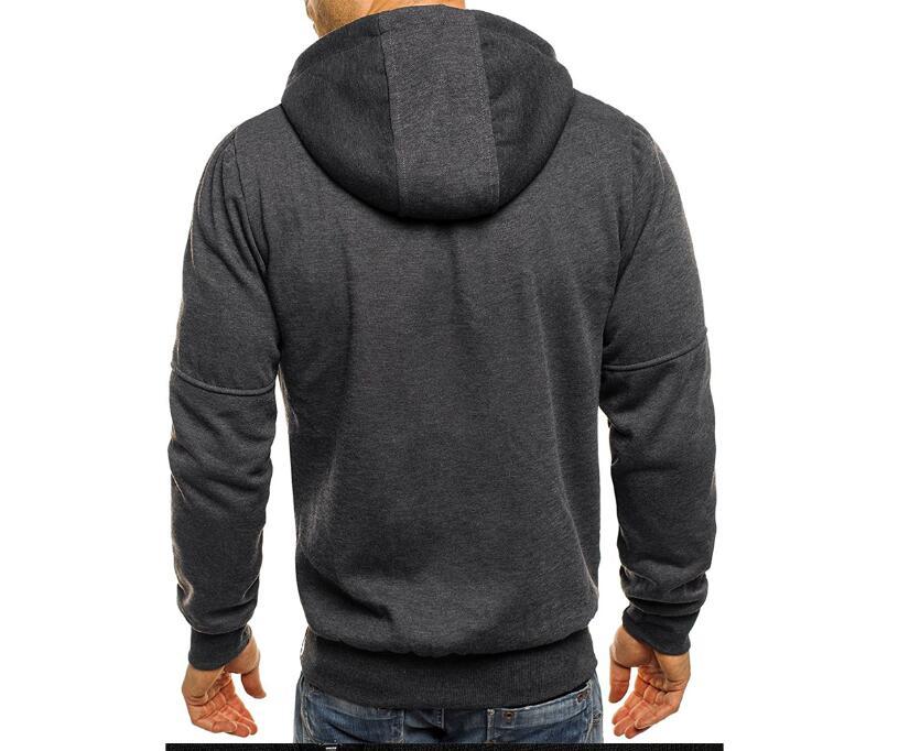 Men Zipper Hoodie