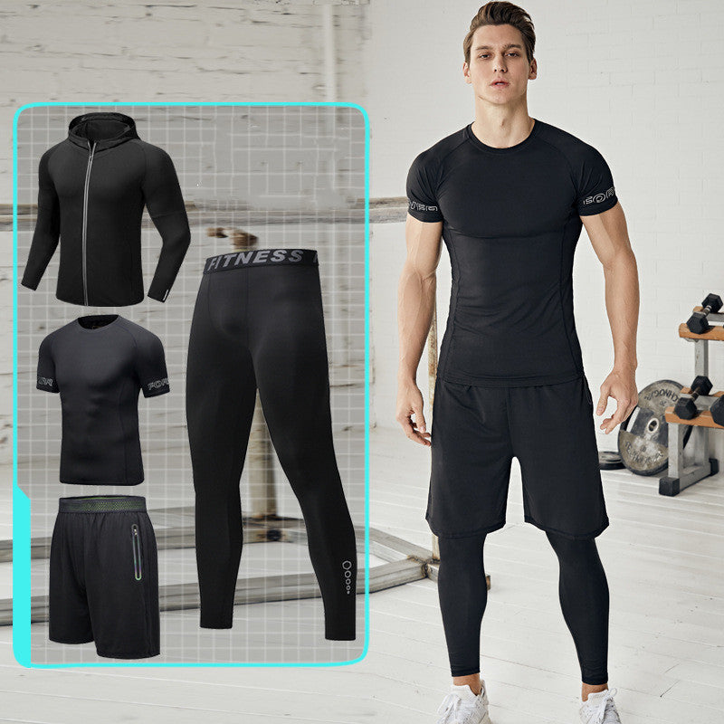 High Elastic Two-piece Training Clothes