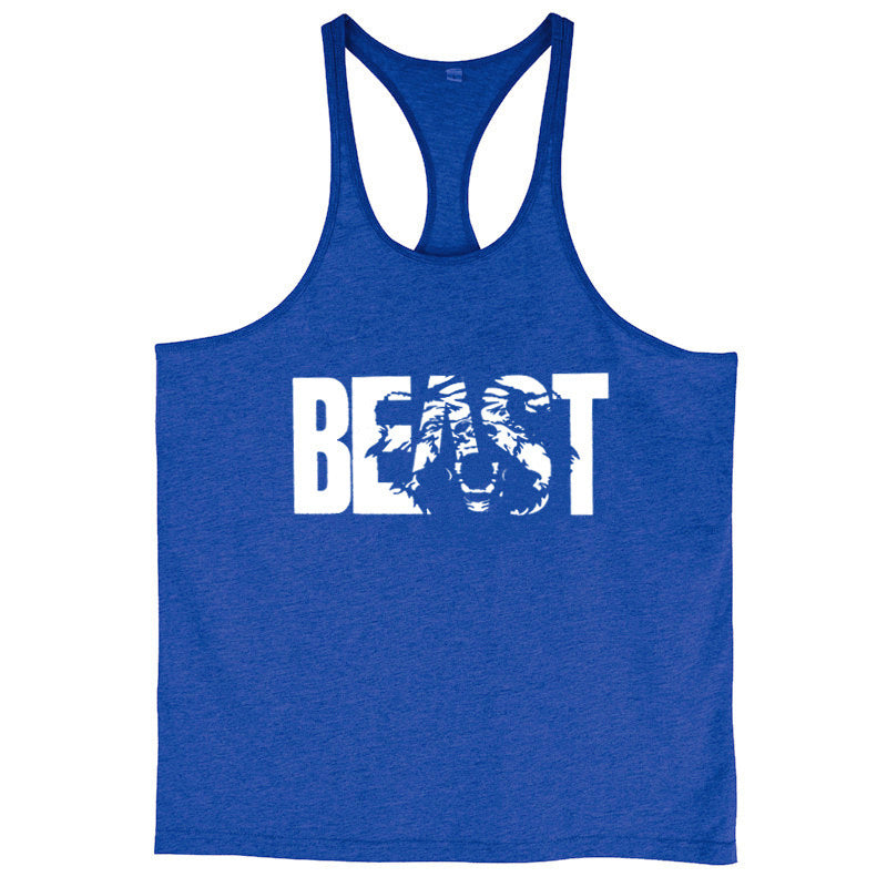 Men's Fitness Printed Tank Top