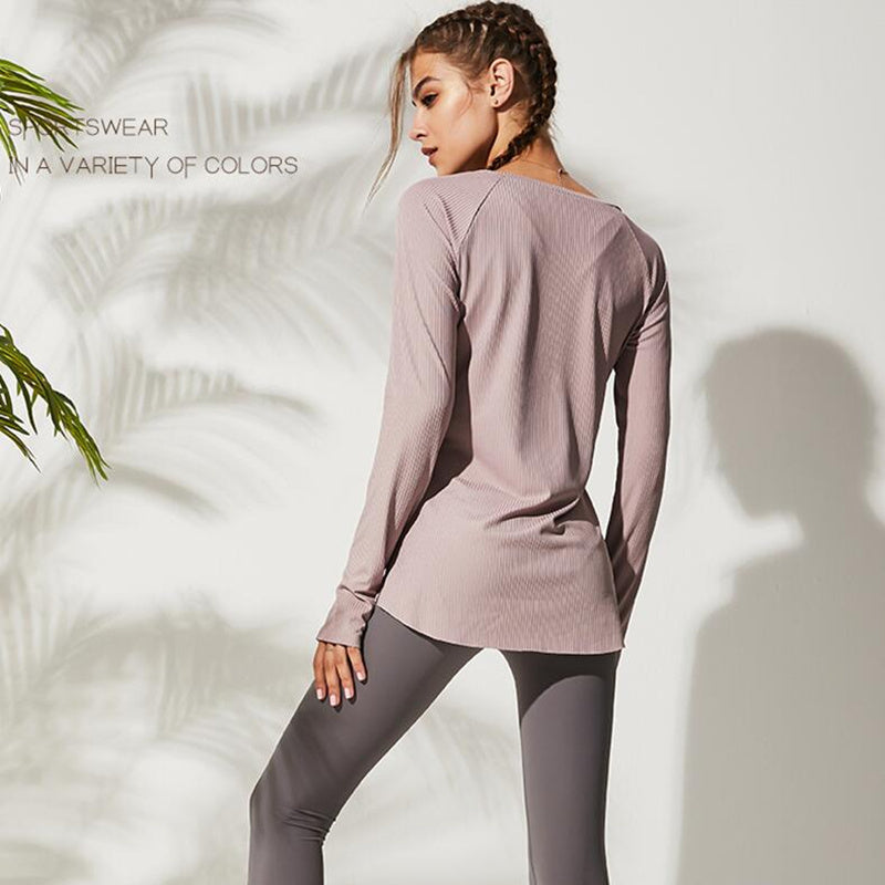 Threaded Yoga Long Shirt