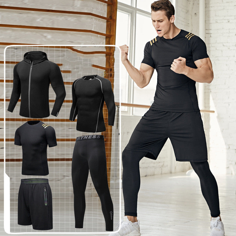 High Elastic Two-piece Training Clothes