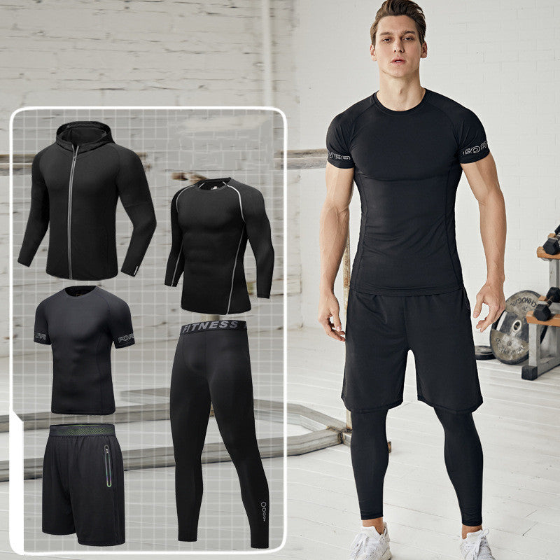 High Elastic Two-piece Training Clothes