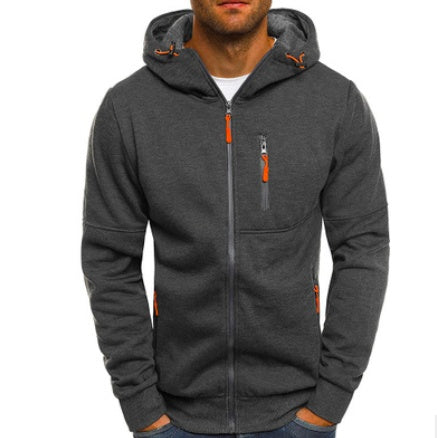 Men Zipper Hoodie