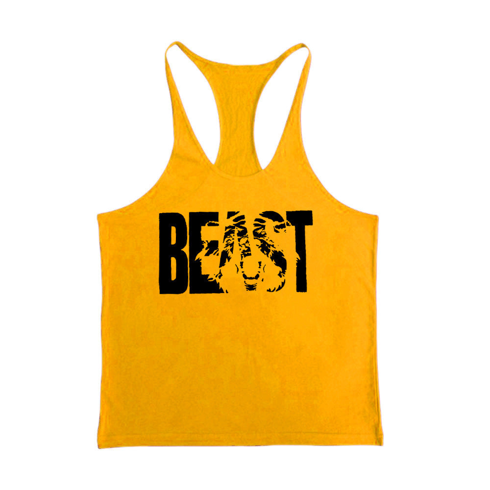 Men's Fitness Printed Tank Top