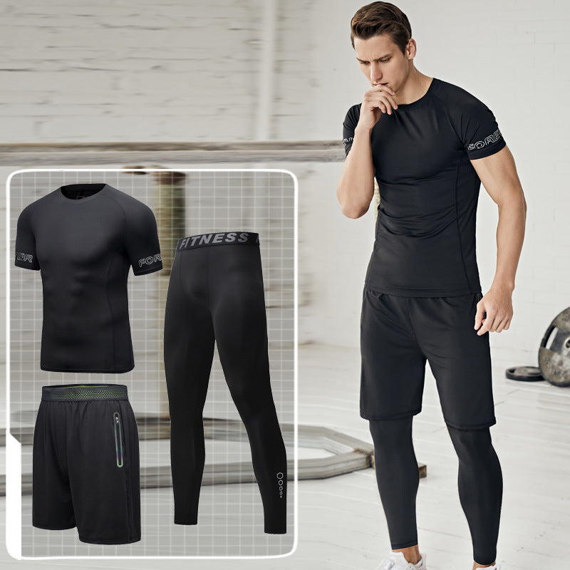 High Elastic Two-piece Training Clothes