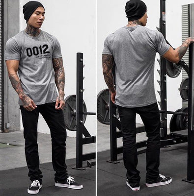 Men's Short Sleeve Gym T-shirt