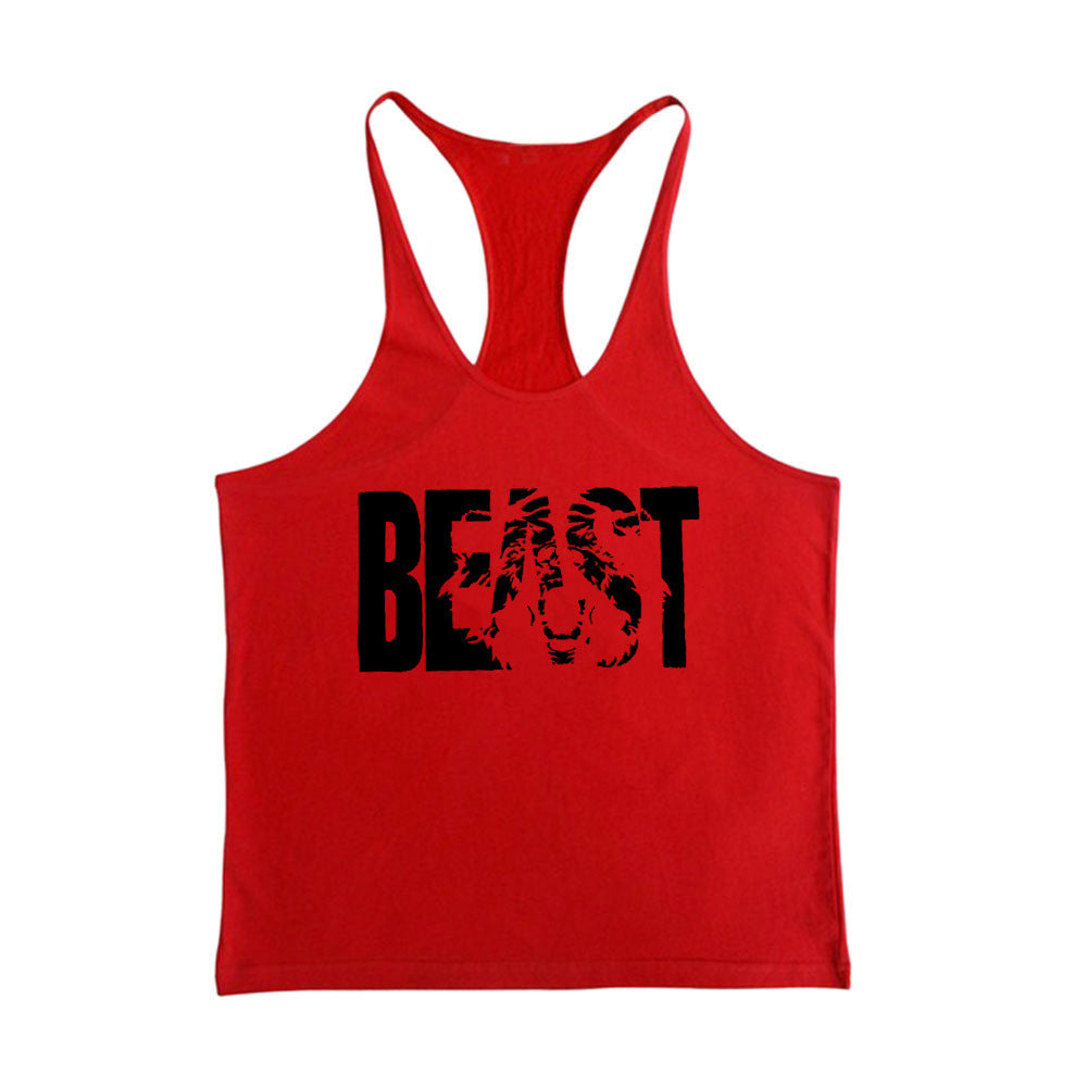 Men's Fitness Printed Tank Top