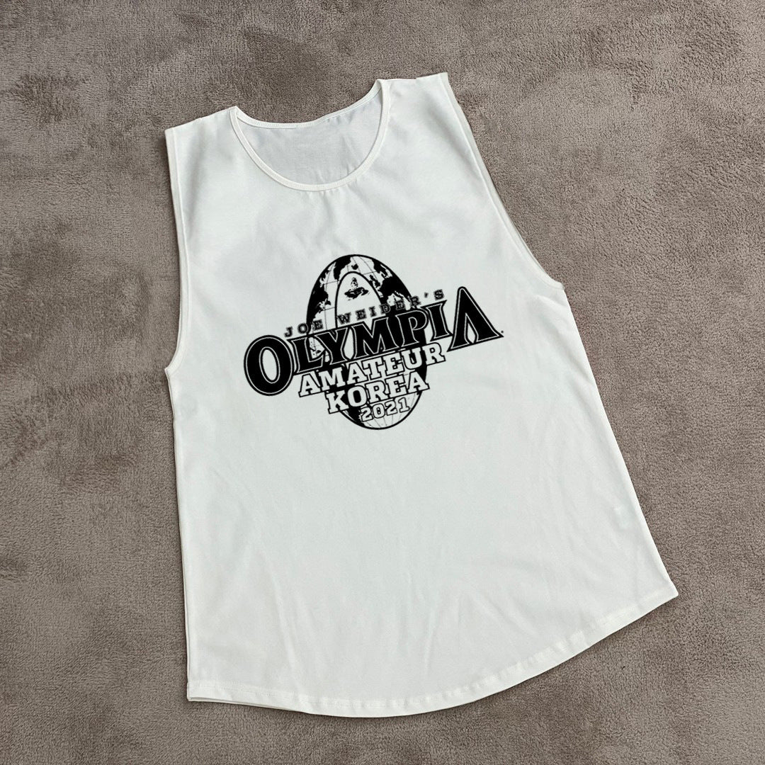 Sleeveless Gym Tank Top