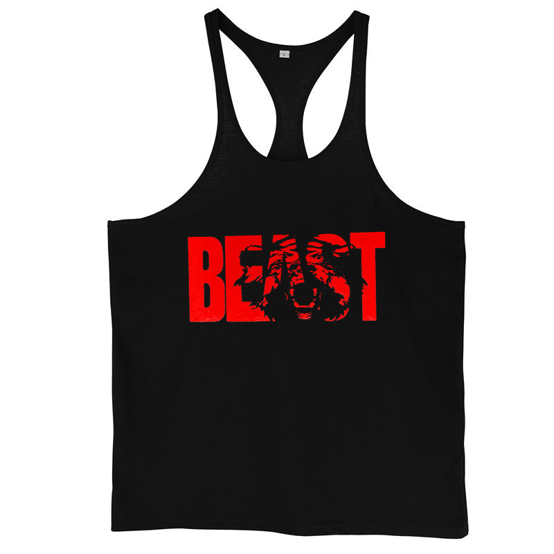 Men's Fitness Printed Tank Top