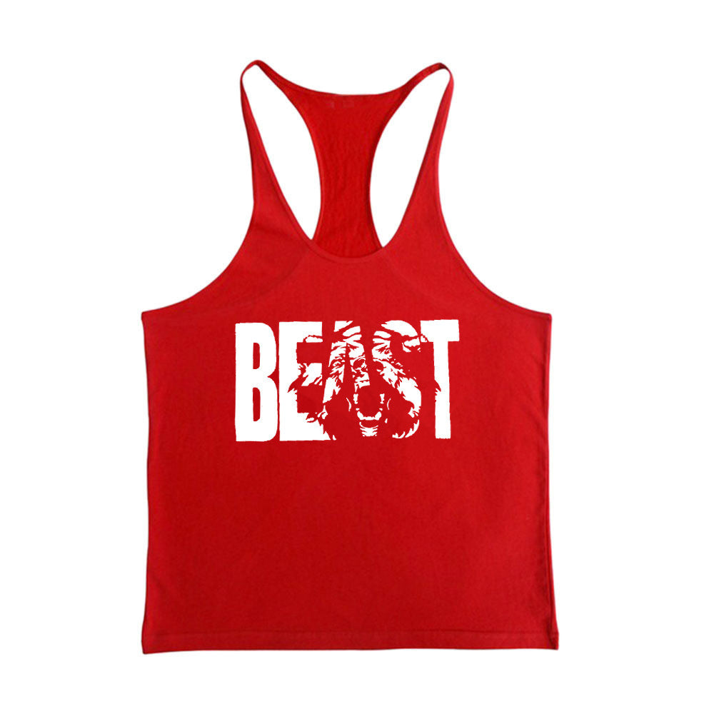 Men's Fitness Printed Tank Top