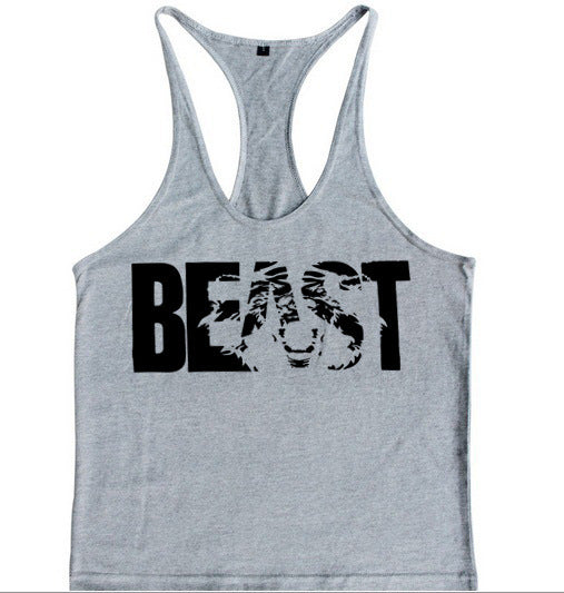 Men's Fitness Printed Tank Top