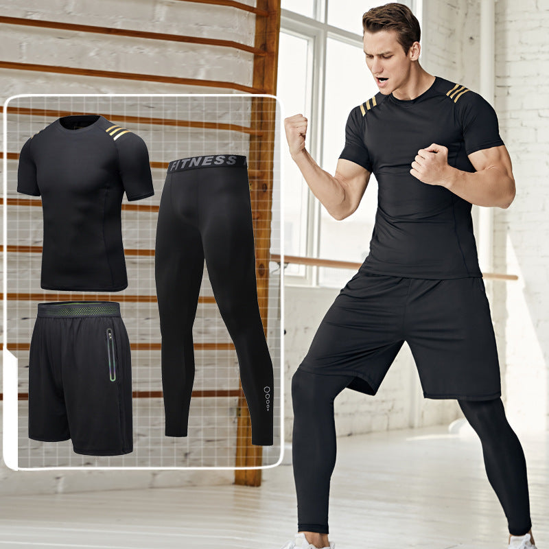 High Elastic Two-piece Training Clothes